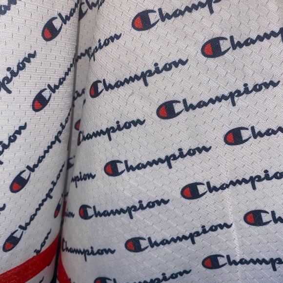 Champion Men's Hockey Jersey Size XL Blue Red Game Day Sports Fan Shirt - Picture 10 of 11